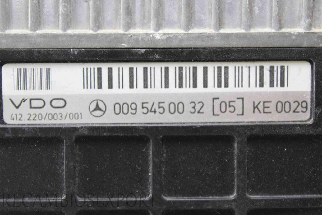 Centralita del motor Mercedes W124 0095450032 009 545 00 32 - foto 2