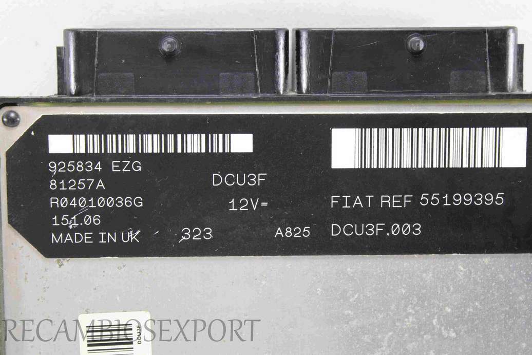 Centralita del motor Fiat Doblo 55199395 R04010036G - foto 2