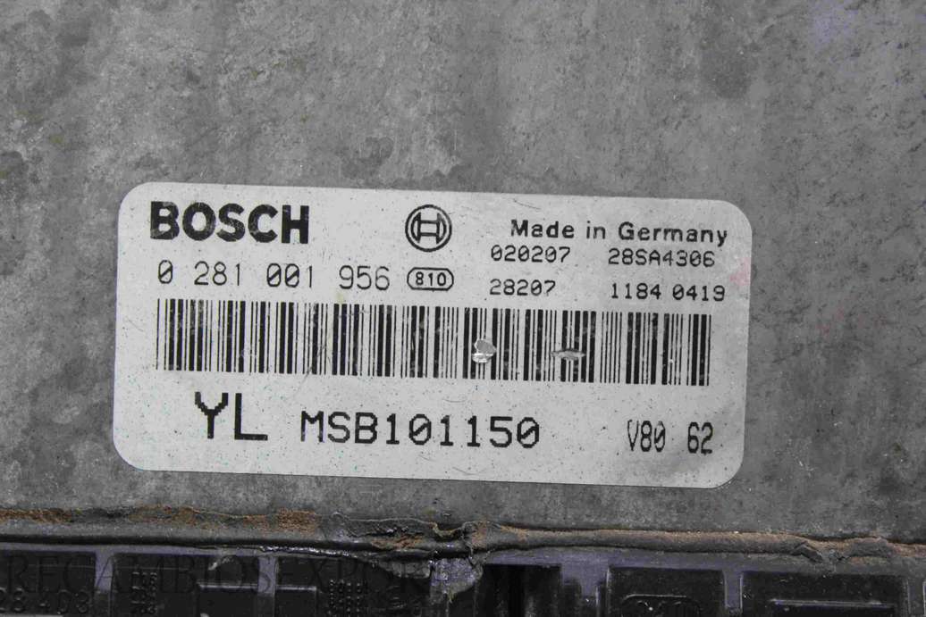 Centralita del motor Rover MSB101150 Bosch 0281001956 0 281 001 956 - foto 2