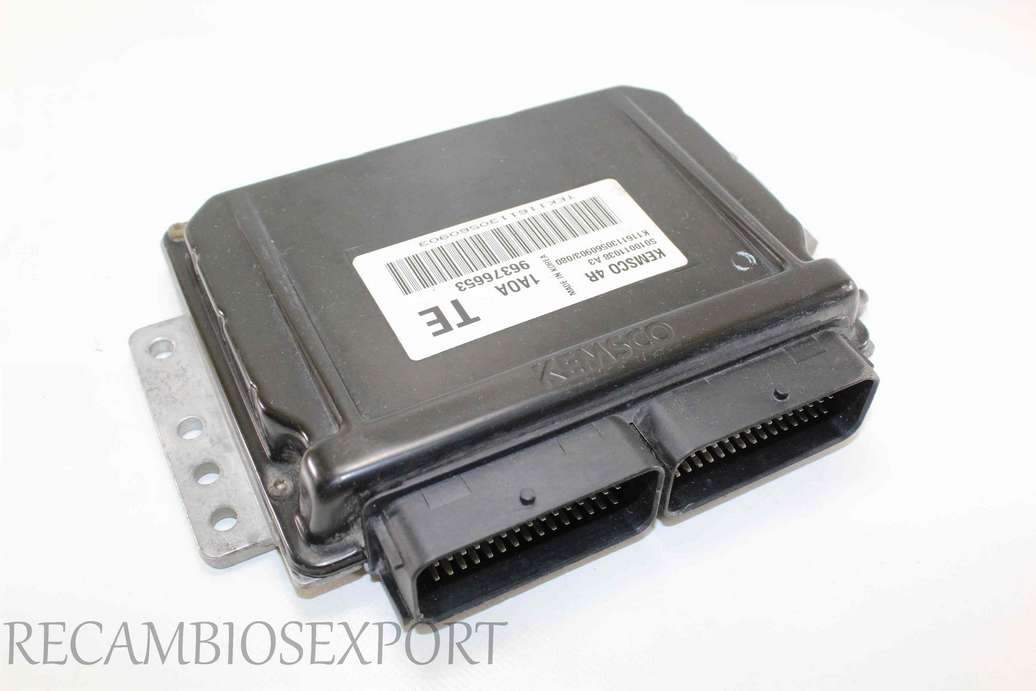 Centralita del motor Chevrolet Aveo 1A0A 96376653 Siemens S010011038A3 S010011038 A3 - foto 1