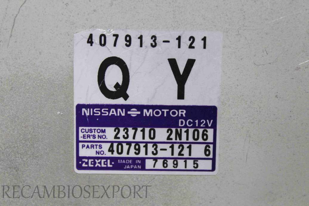 Centralita del motor Nissan Almera 237102N106 23710 2N106 407913121 407913-121 4079131216 407913-121 6 - foto 2