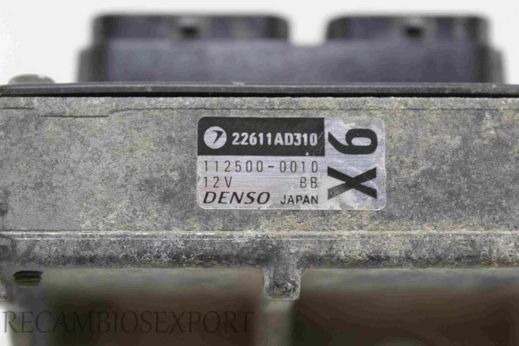 Dispositivo de control Subaru Forester 22611AD310 1125000010 112500-0010 Denso - foto 3