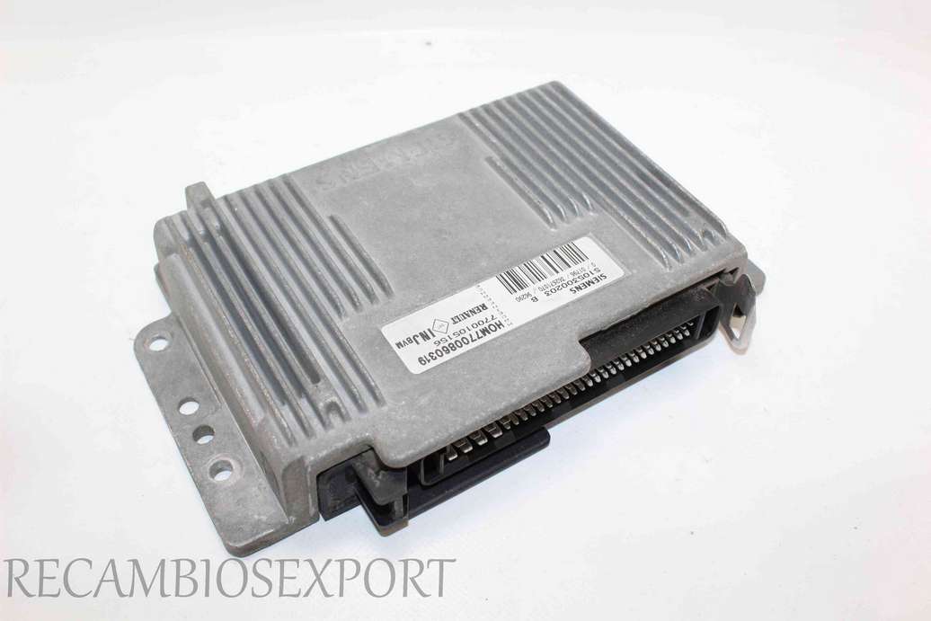 Centralita del motor Renault Megane 7700105156 HOM7700860319 Siemens S105300203B S105300203 B - foto 1