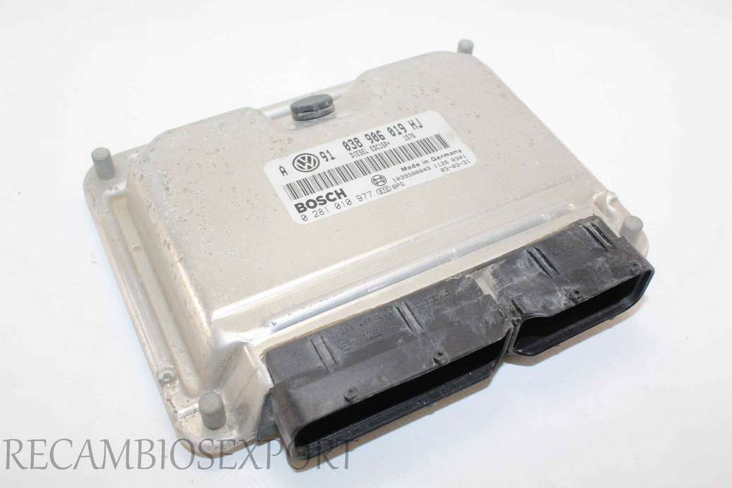 Centralita del motor VW Golf 4 Bora Audi A3 038906019HJ 038 906 019 HJ Bosch 0281010977 0 281 010 977 - foto 1
