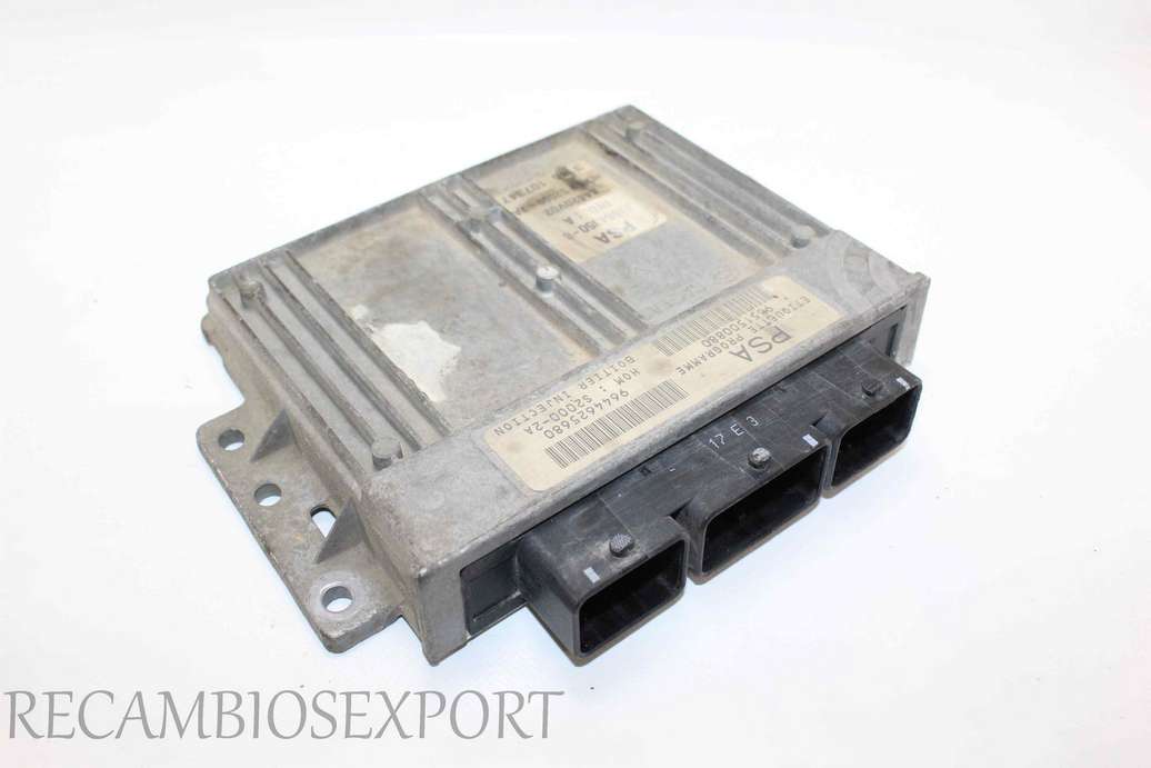 Centralita del motor Peugeot 206 Citroen C3 9651500880 9644625680 S2000-2A - foto 1
