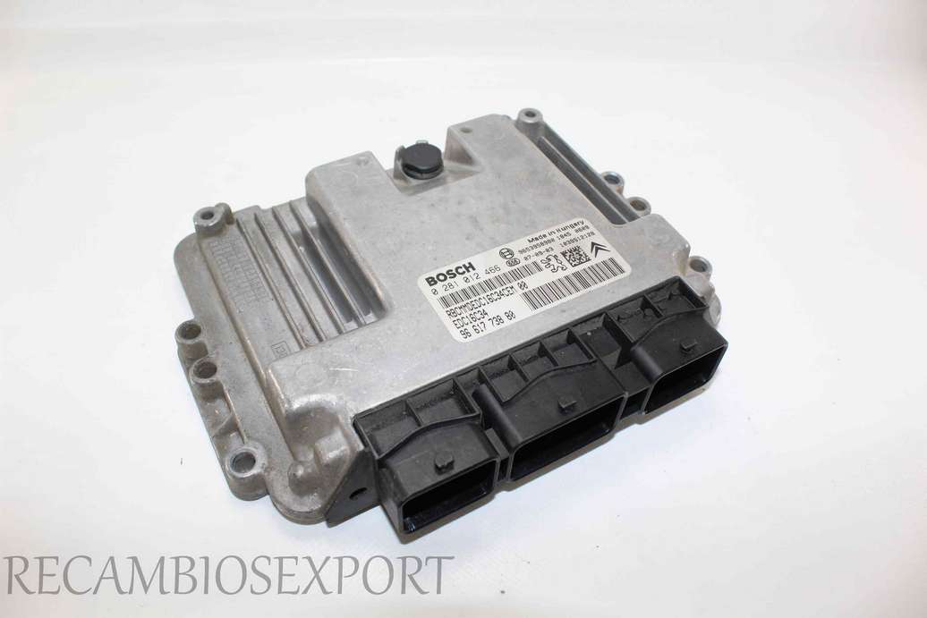 Centralita del motor Citroen Xsara Picasso 9661773880 96 617 738 80 Bosch 0281012466 0 281 012 466 EDC16C34 - foto 1