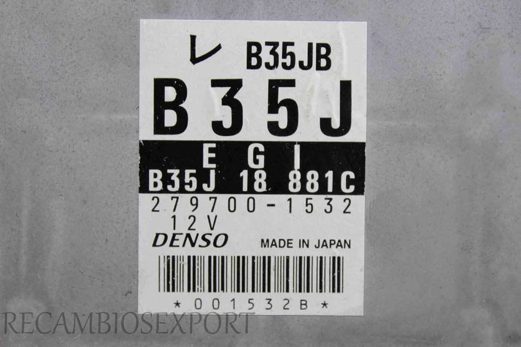Centralita de control Mazda Demio B35J18881C B35J 18 881C Denso 2797001532 279700-1532 B35JB B35J - foto 2