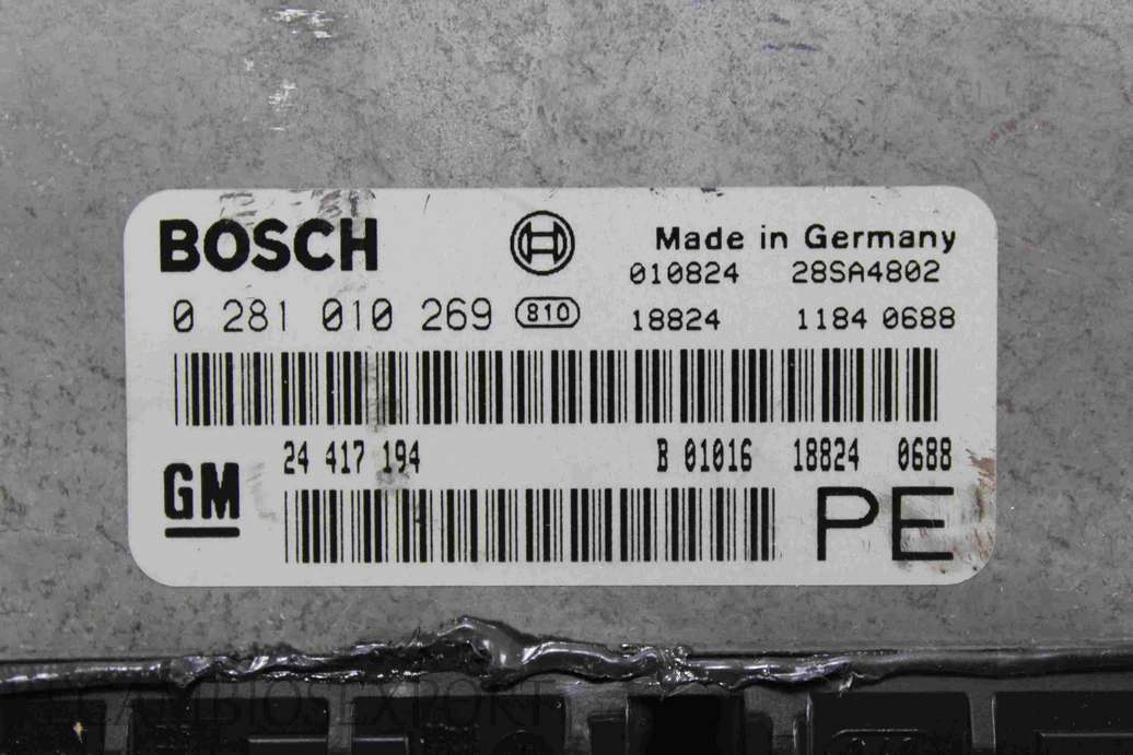 Centralita del motor Opel Vectra B 24417194 24 417 194 GM24417194 Bosch 0281010269 0 281 010 269 - foto 2