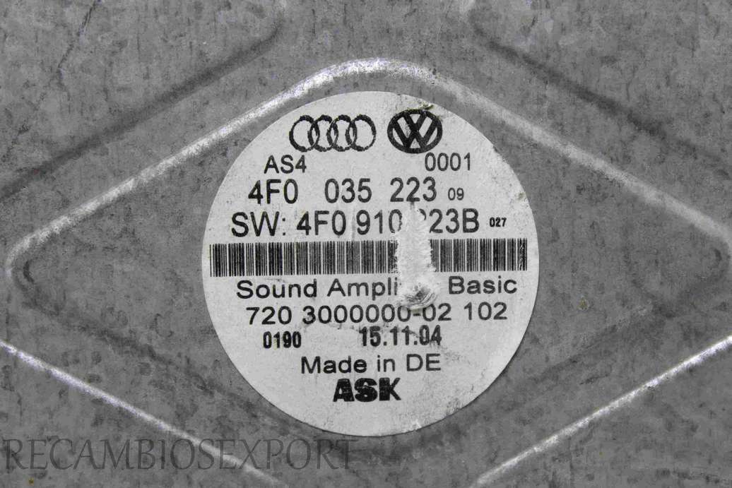 Modulo amplificador Audi A6 4F0910223B 4F0 910 223B 4F0035223 4F0 035 223 - foto 2