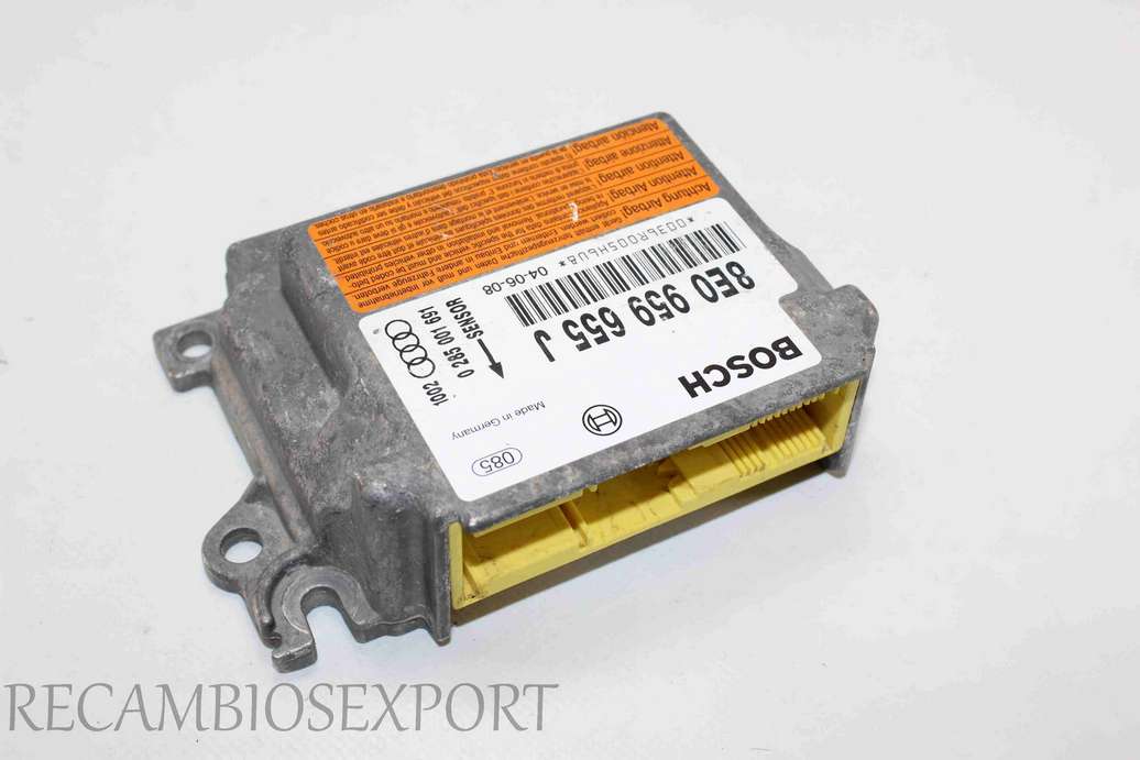Centralita de airbag Audi A4 B6 8E0959655J 8E0 959 655 J Bosch 0285001691 0 285 001 691 - foto 1