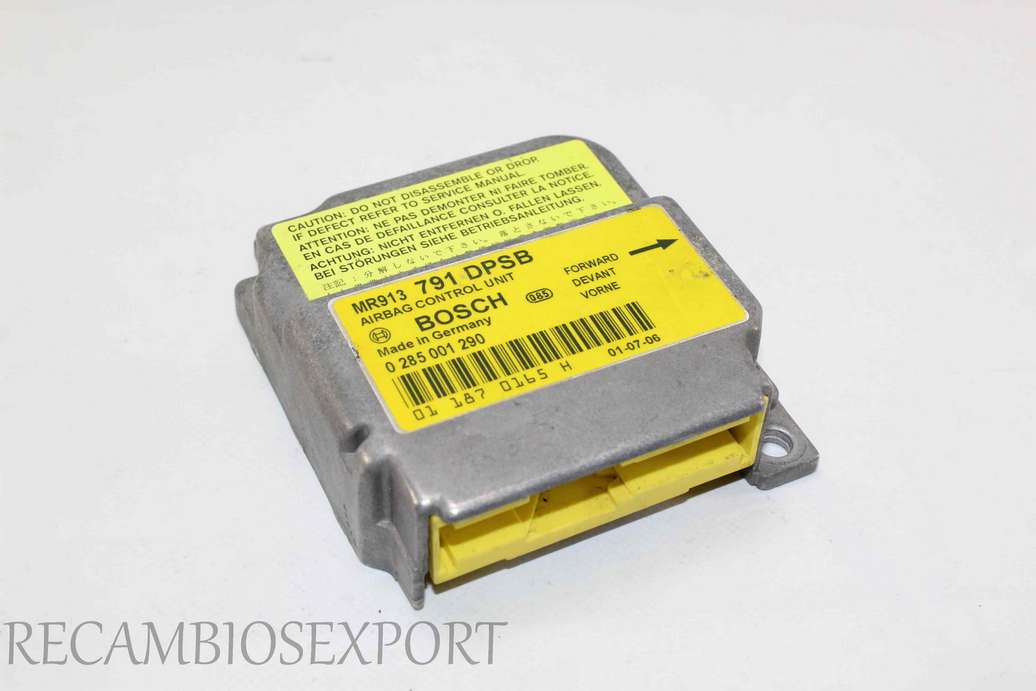 Centralita de airbag Mitsubishi Carisma MR913791DPSB MR913 791 DPSB MR913791 DPSB 0285001290 0 285 001 290 Bosch - foto 1