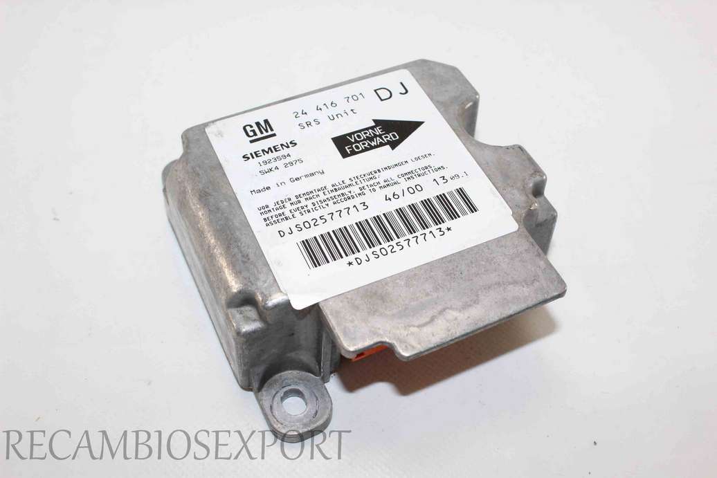 Centralita de airbag Opel Vectra 24416701DJ 24416701 DJ 24 416 701 DJ SME 5WK42975 5WK4 2975 - foto 1