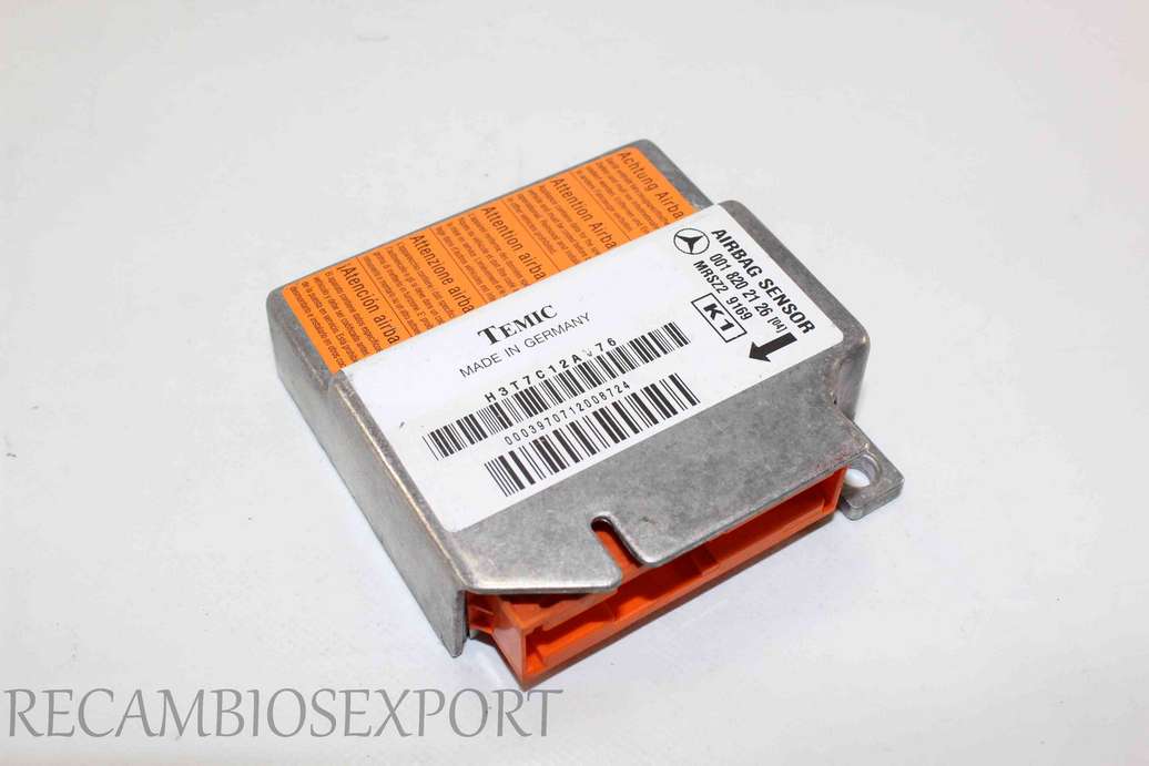 Centralita de airbag Mercedes W210 0018202126 (04) 001 820 21 26 Temic MRSZ2 9169 K1 - foto 1