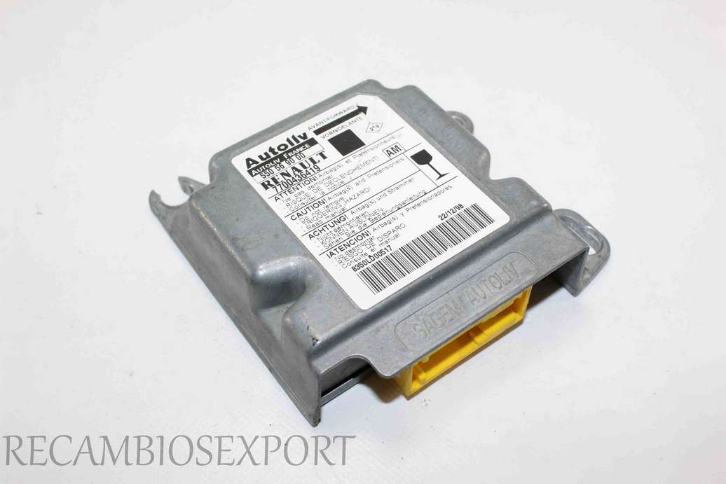 Centralita de airbag Renault Megane Scenic 7700436419 Autoliv 550569000 550 56 90 00 AM - foto 1
