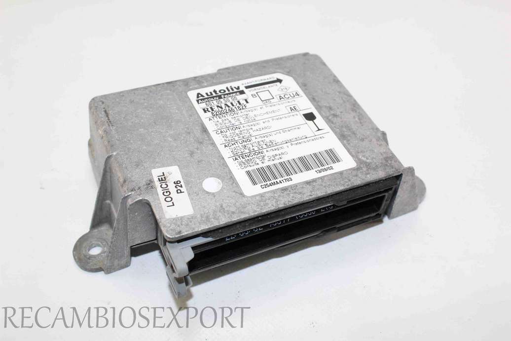 Centralita de airbag Renault Megane 8200246182F Autoliv 601055000 601 05 50 00 ACU4 AE - foto 1