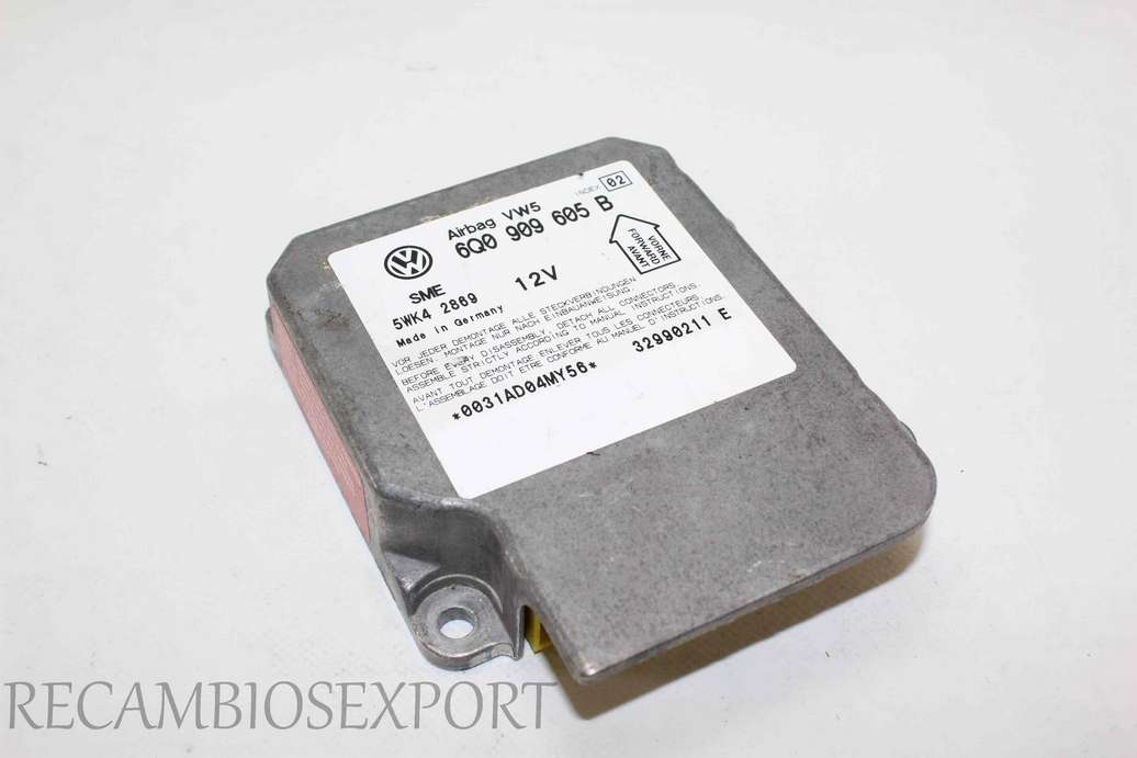 Centralita de airbag Vw Passat 6Q0909605B 6Q0 909 605 B SME 5WK42869Index 02 - foto 1