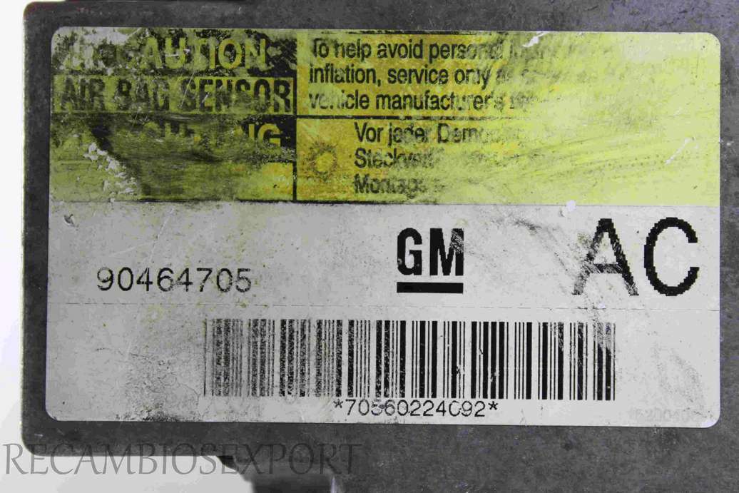 Centralita de airbag Opel Vectra 90464705 GM AC - foto 2