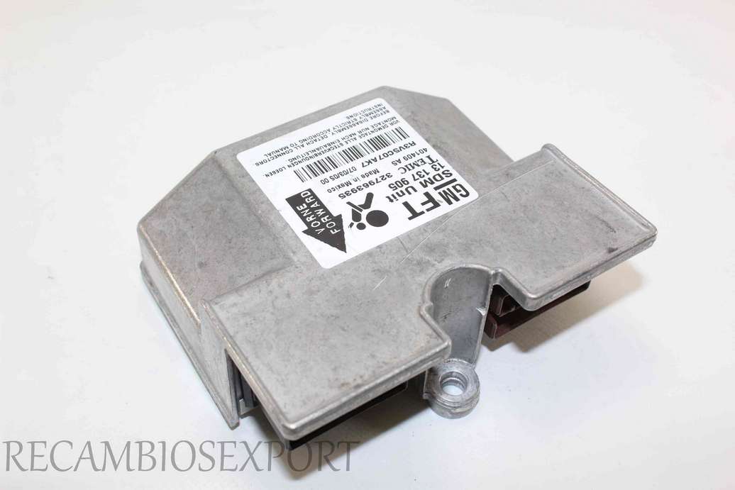 Centralita de airbag Opel Astra H 13137905 13 137 905 GM Temic 327963935 - foto 1