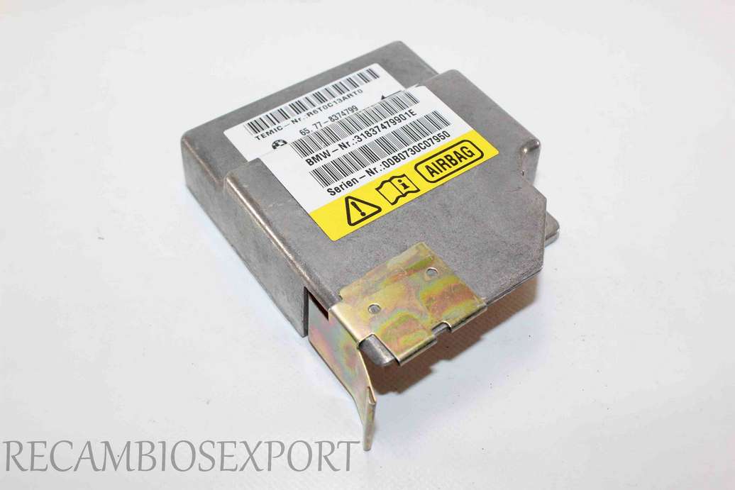 Centralita de airbag BMW E46 E39 E38 E34 65778374799 65.77-8374799 Temic 31837479901E - foto 1