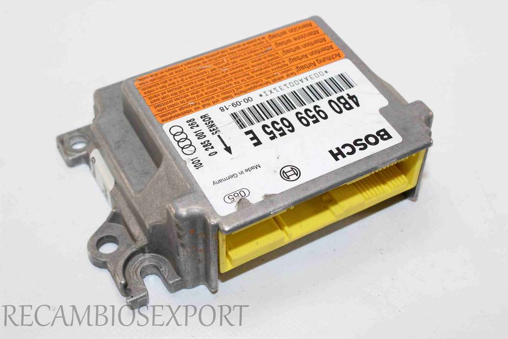 Centralita de airbag Audi A6 4B0959655E 4B0 959 655 E Bosch 0285001268 0 285 001 268 - foto 1