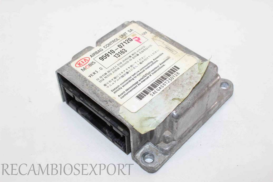 Centralita de airbag Kia Picanto 9591007120 95910-07120 - foto 1