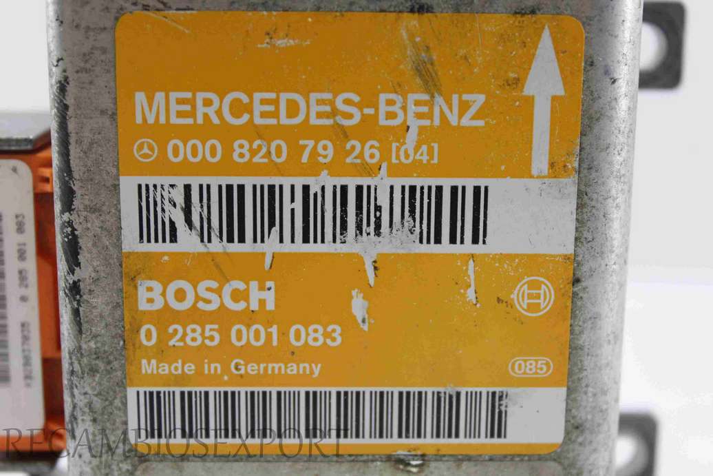 Centralita de airbag Mercedes W202 0008207926 000 820 79 26 Bosch 0285001083 0 285 001 083 - foto 2