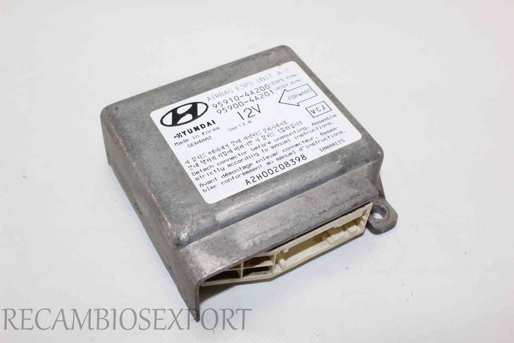 Centralita de airbag Hyundai H1 959104A200 95910-4A200 959004A201 95900-4A201 - foto 1