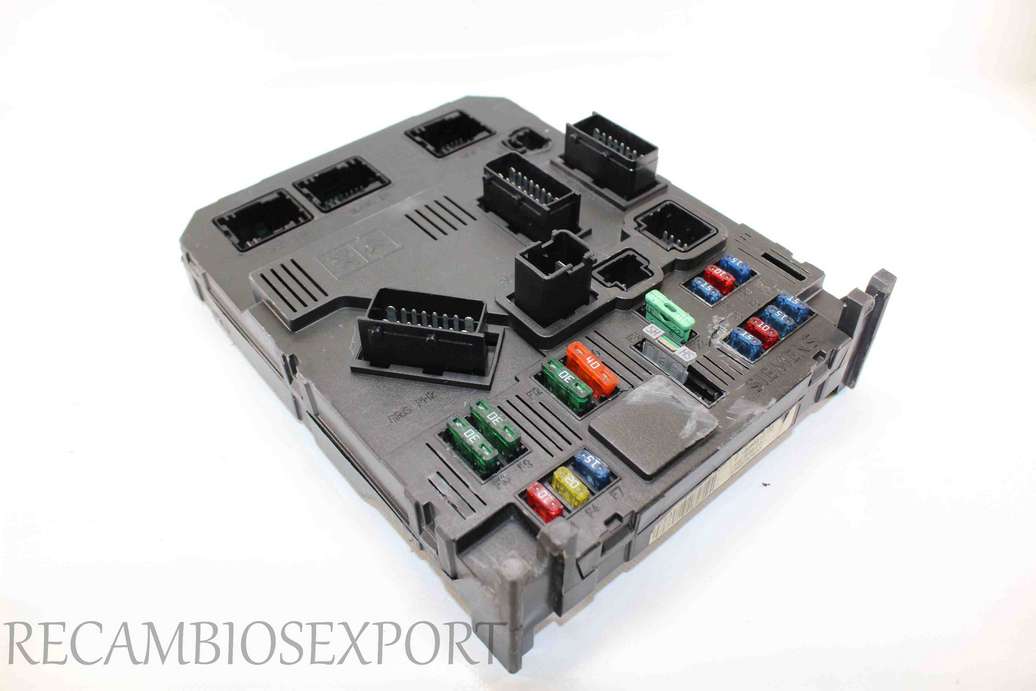 Caja de fusibles Citroen Xsara Picasso Berlingo Peugeot 206 Partner 9645747480 Siemens S118085210D S118085210 D BSI E02-00 - foto 1