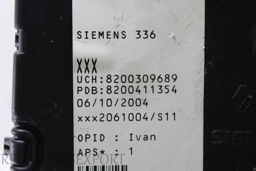 Caja de fusibles Renault Scenic Megane 8200309689 8200411354 S118400120D S118400120 D - foto 3