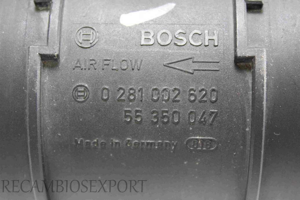 Caudalimetro Opel Meriva Bosch 0281002620 0 281 002 620 55350047 55 350 047 - foto 2