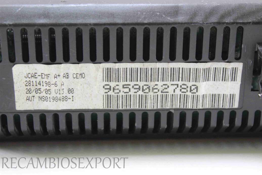 Pantalla display Citroen C4 9659062780 281141986A 28114198 6 A - foto 2