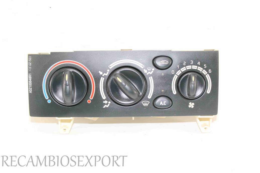 Panel de clima Renault Megane Valeo 655739W A52100848R1 - foto 1