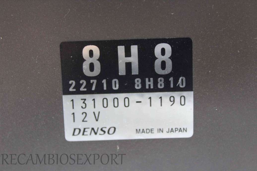 Modulo de control Nissan Primera X-Trail 227108H810 22710-8H810 Denso 1310001190 131000-1190 - foto 2
