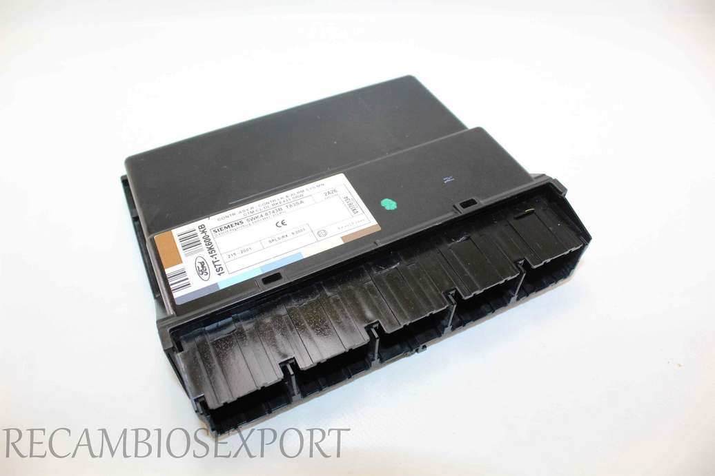 Dispositivo de control Ford Mondeo 1S7T15K600KB 1S7T-15K600-KB Siemens 5WK4874B 5WK4 874B - foto 1
