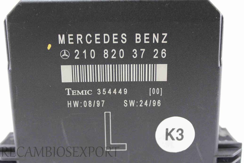Centralita de confort Mercedes W210 2108203726 210 820 37 26 Temic 354449 K3 - foto 2