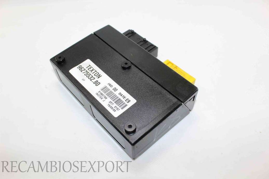 Centralita cierre centralizado Citroen Xantia 9627553280 96275532.80 DATE E9 IND J Texton - foto 1