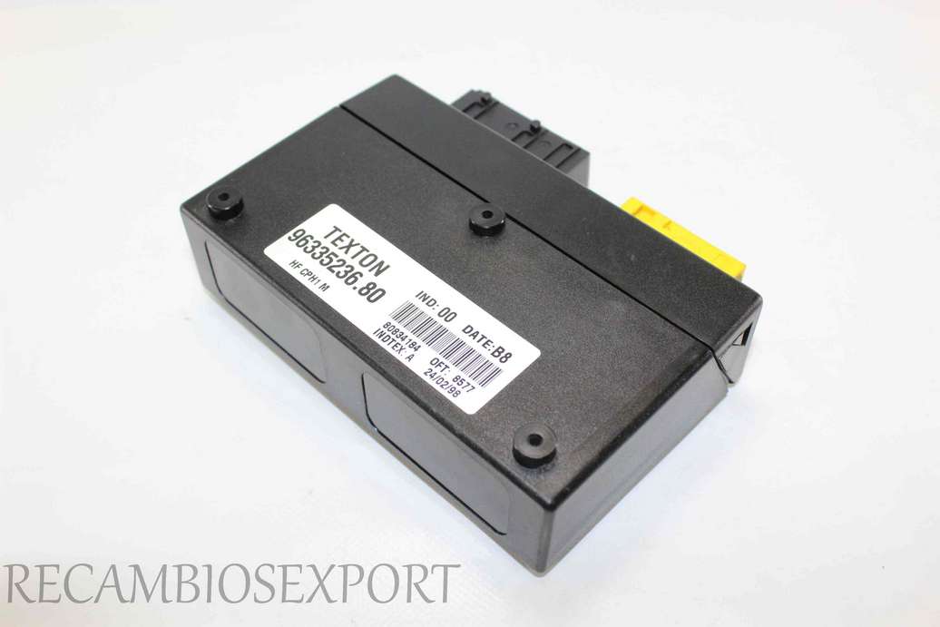 Centralita cierre centralizado Citroen Xsara 9633523680 96335236.80 DATE B8 IND A Texton - foto 1