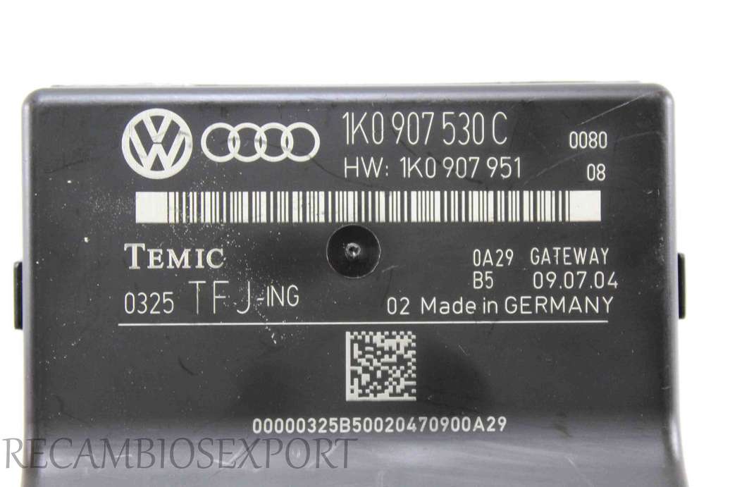 Centralita de confort VW Golf Caddy - foto 2