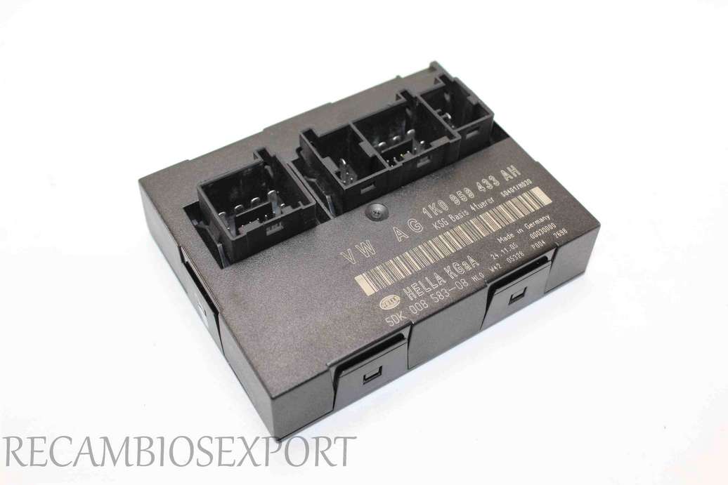 Centralita de confort Skoda Octavia 1K0959433AH 1K0 959 433 AH Hella 5DK00858308 5DK 008 583-08 - foto 1