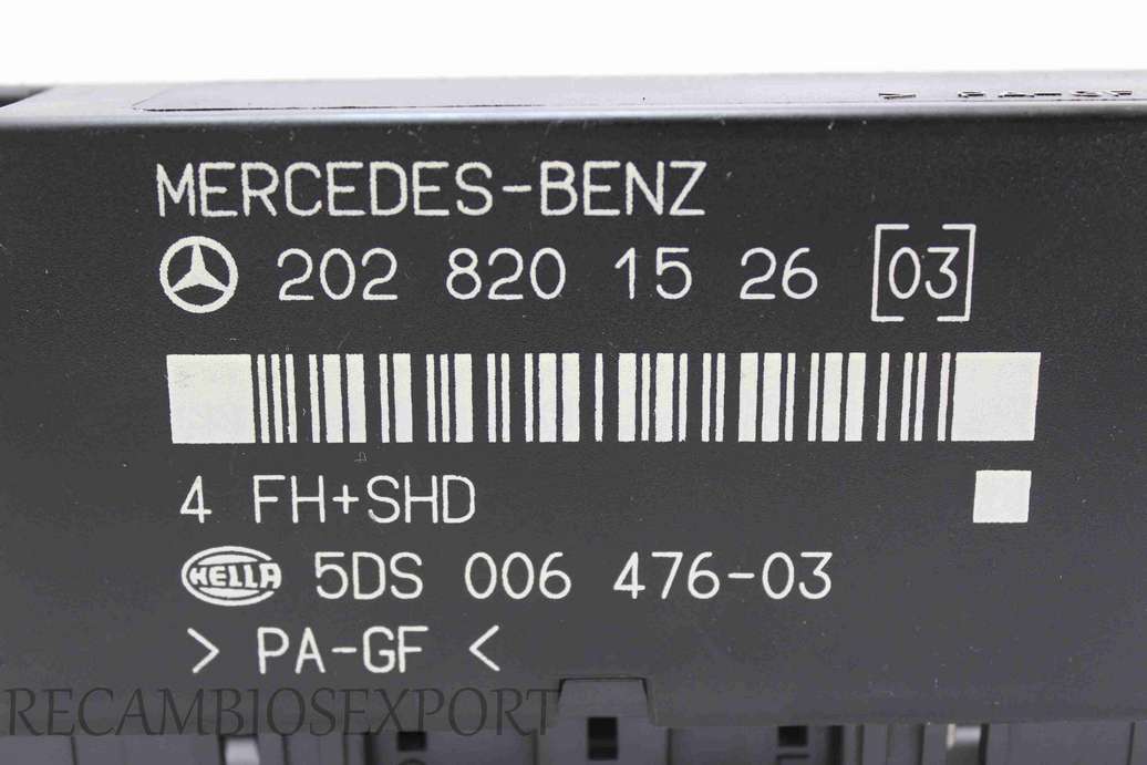 Centralita de confort Mercedes W202 2028201526 2028201526 Hella 5DS 006 476-03 5DS00647603 - foto 2