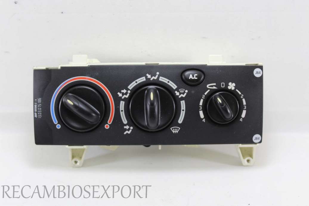 Panel de clima Renault Scenic Megane J64P101545J J64P 101545 J 663212P 663212 P Valeo - foto 1
