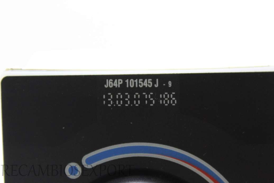 Panel de clima Renault Scenic Megane J64P101545J J64P 101545 J 663212P 663212 P Valeo - foto 2