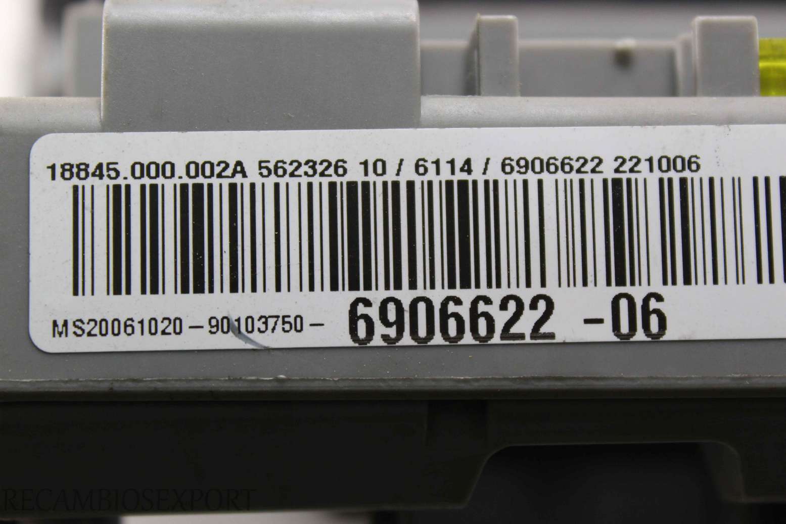 Caja de fusibles BMW E87 E90 E91 E92 18845000002A 18845.000.002A 690662206 6906622-06 690662201 6906622-01 B010098700 BJ3A118640 - foto 2