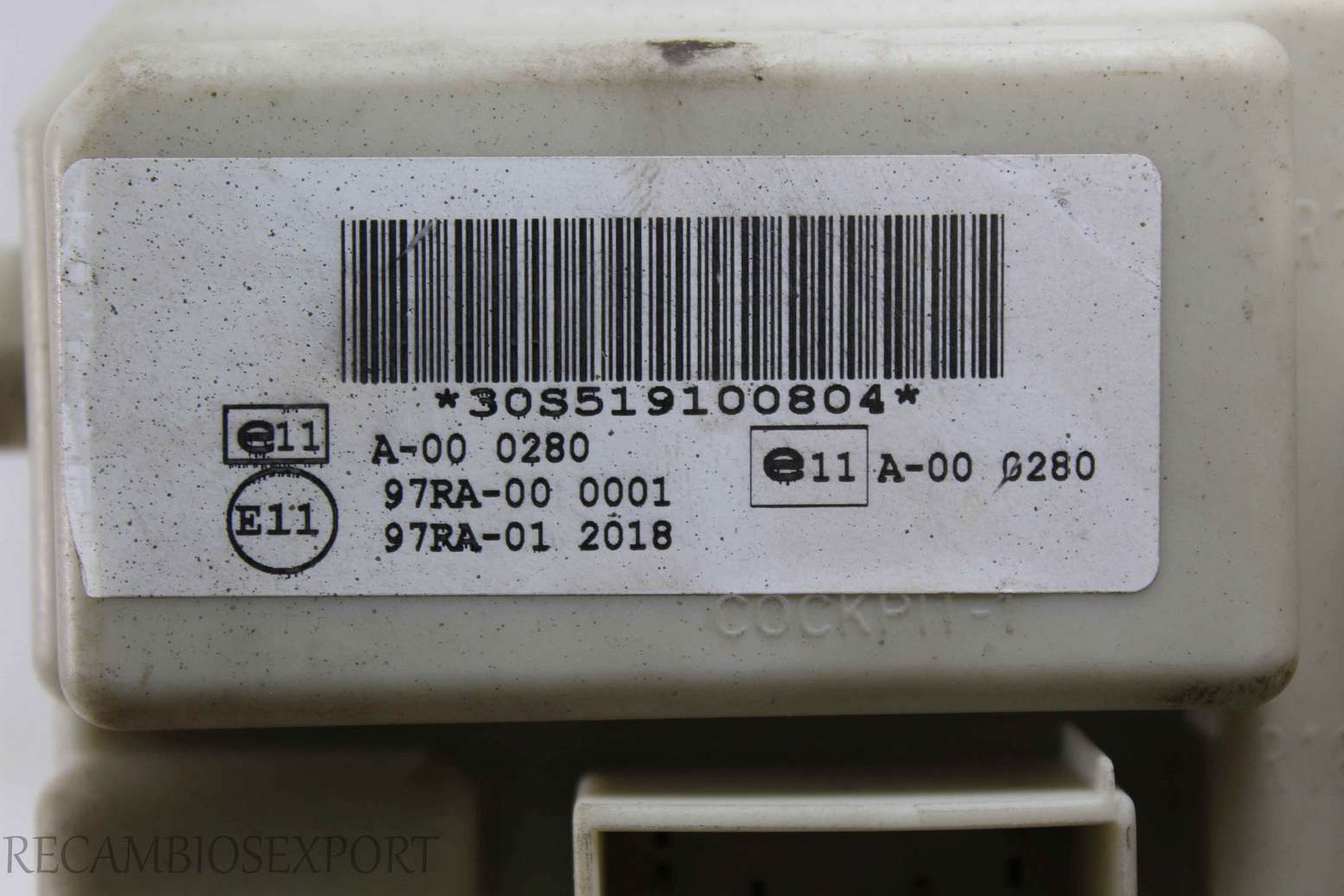 Caja de fusibles Ford Focus 4M5T14A073DJ 4M5T-14A073-DJ 519100804 97RA000001 97RA-00 0001 - foto 3