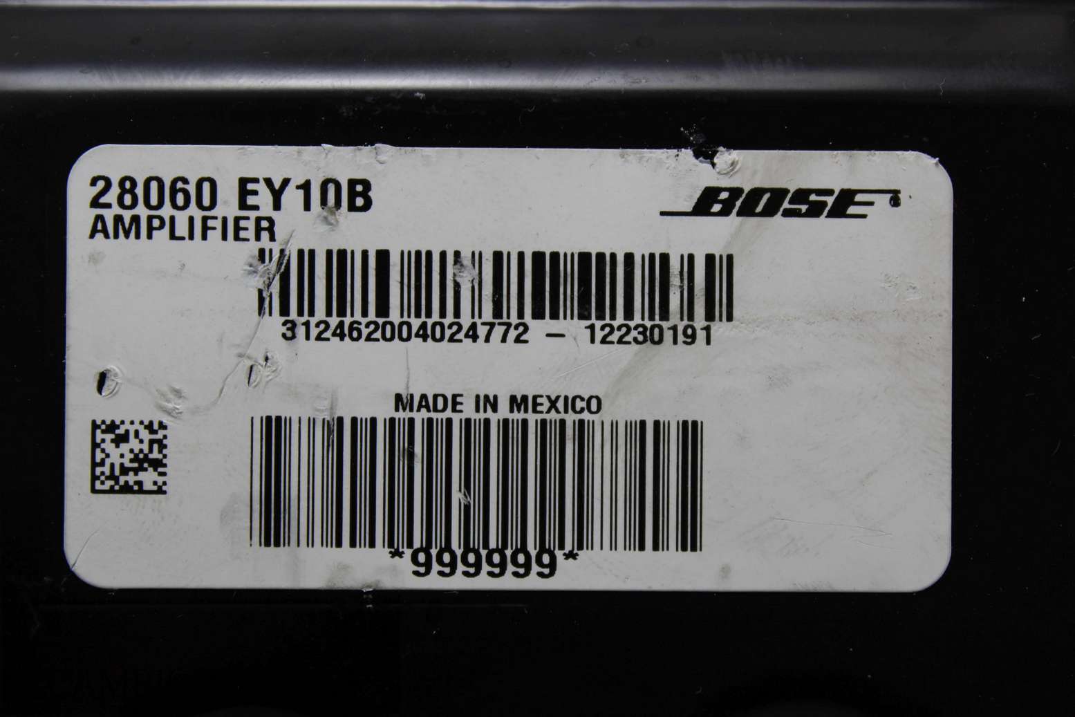 Modulo de amplificador Nissan Qashqai Bose 28060EY10B 28060 EY10B - foto 2