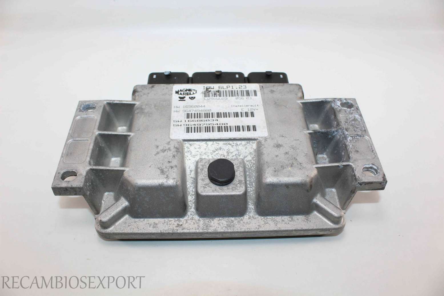 Centralita del motor Peugeot 307 Citroen C5 9647494880 HW9647494880 9649795480 SW9649795480 IAW6LP123 IAW 6LP1.23 16560044 16686034 - foto 1