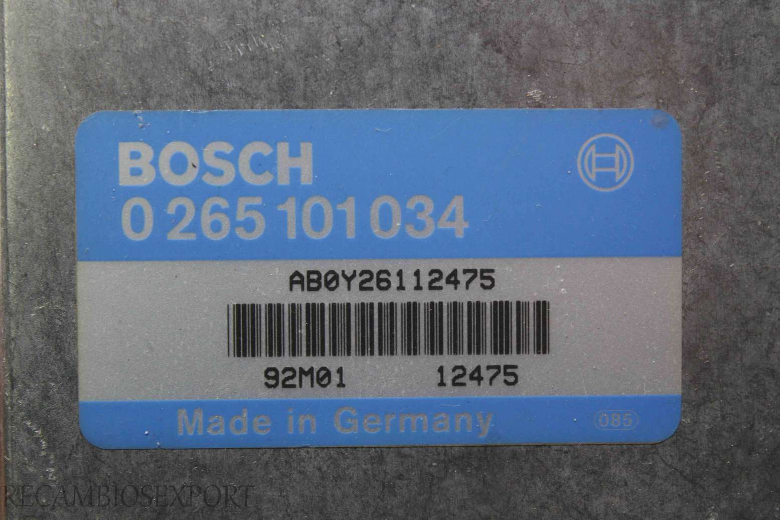 Centralita de control ABS Mercedes W140 Bosch 0265101034 0 265 101 034 - foto 2