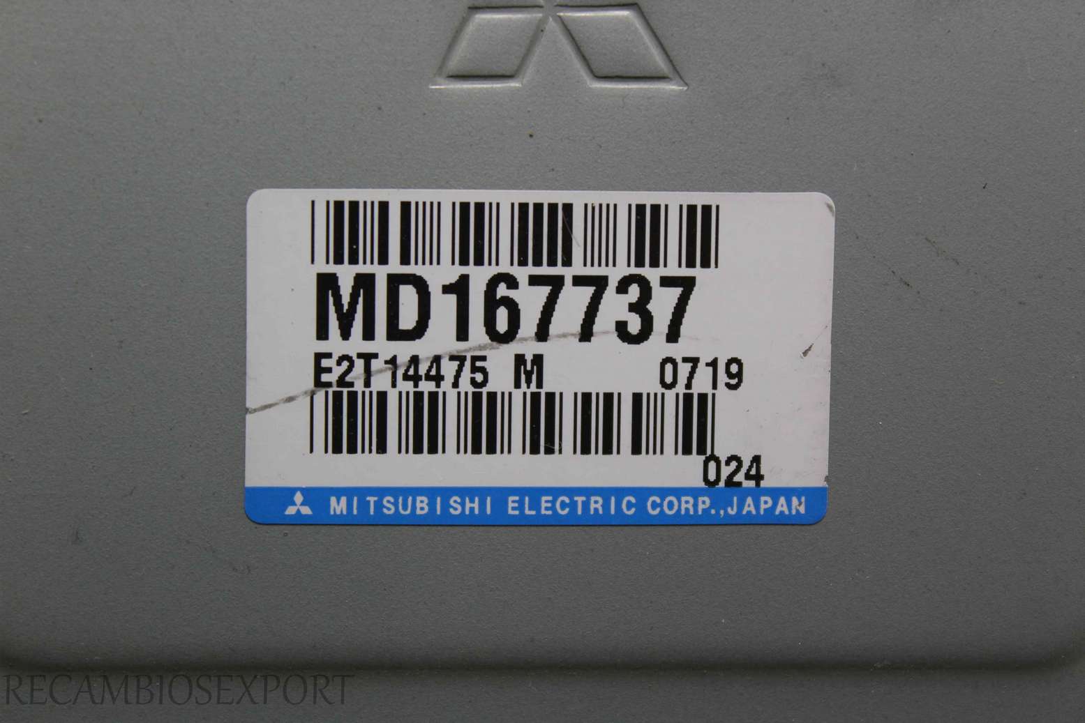 Centralita del motor Mitsubishi Galant MD167737 E2T14475M E2T14475 M - foto 2