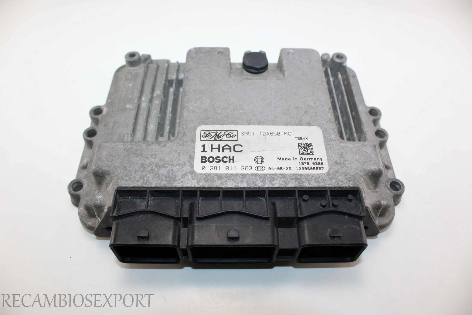 Centralita del motor Ford Focus C-Max 3M5112A650MC 3M51-12A650-MC Bosch 0281011263 0 281 011 263 - foto 1