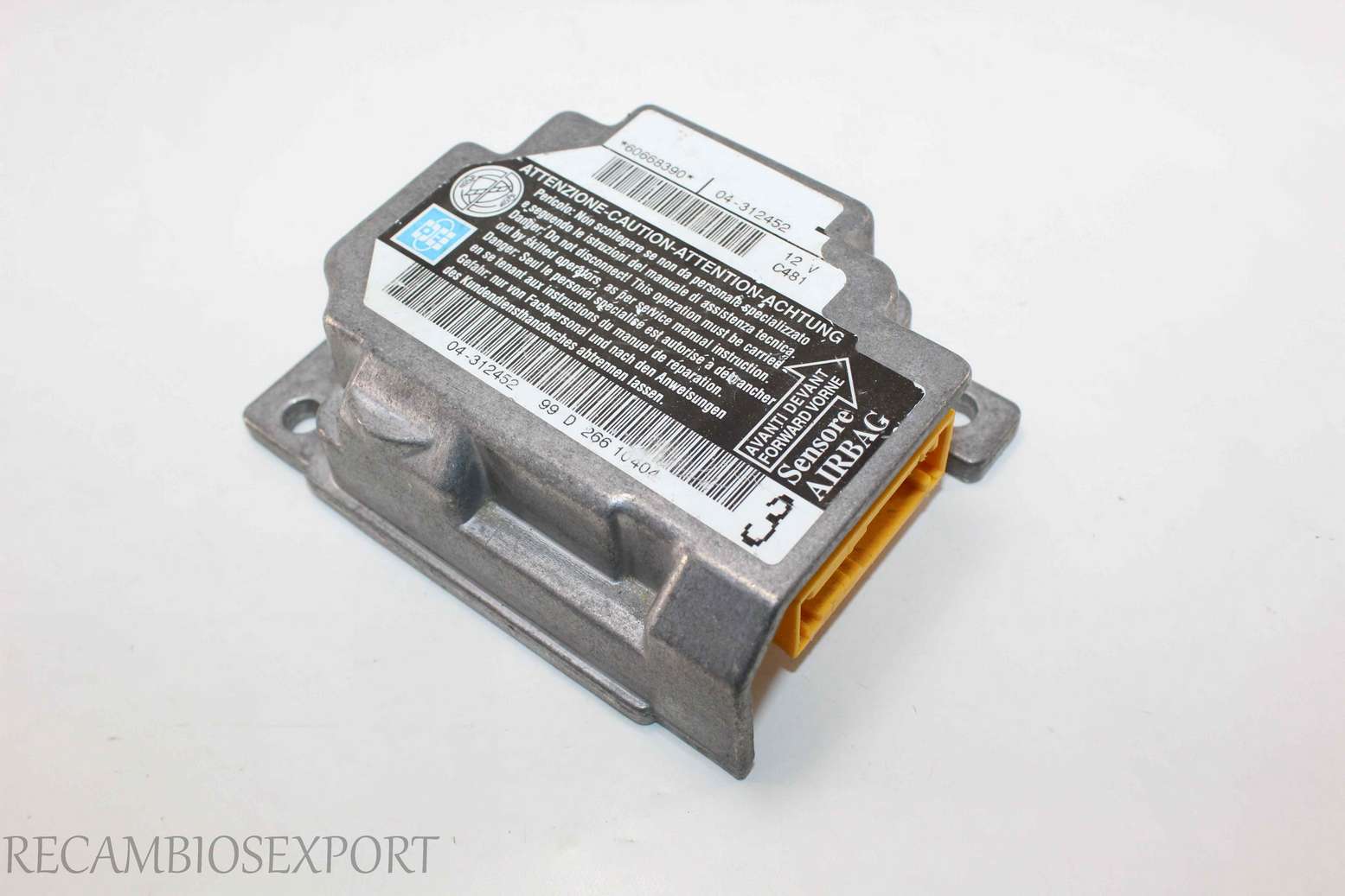 Centralita de airbag Fiat Marea 60668390 04312452 04-312452 - foto 1
